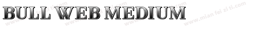 Bull Web Medium字体转换